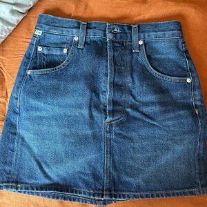 Citizens of Humanity mini denim skirt